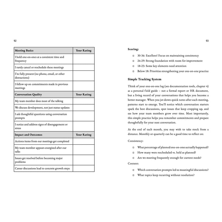 The High-Impact 1:1 Playbook, a guidebook designed for manager check-ins, featuring frameworks, templates, and strategies for effective one-on-one meetings.