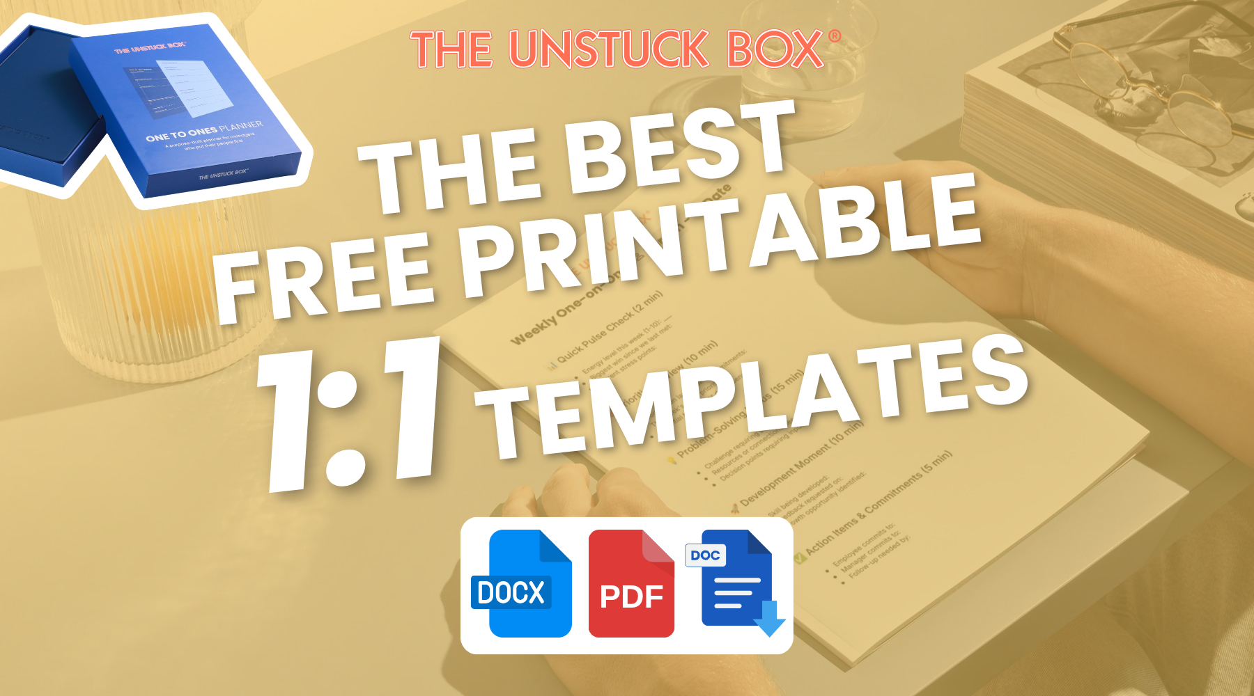 The Best One on One Template for Effective ManagerEmployee Meetings