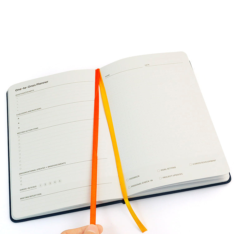 Open One to Ones Planner spread