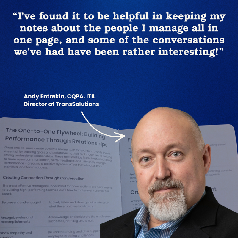 Andy Entrekin showing pages from the planner