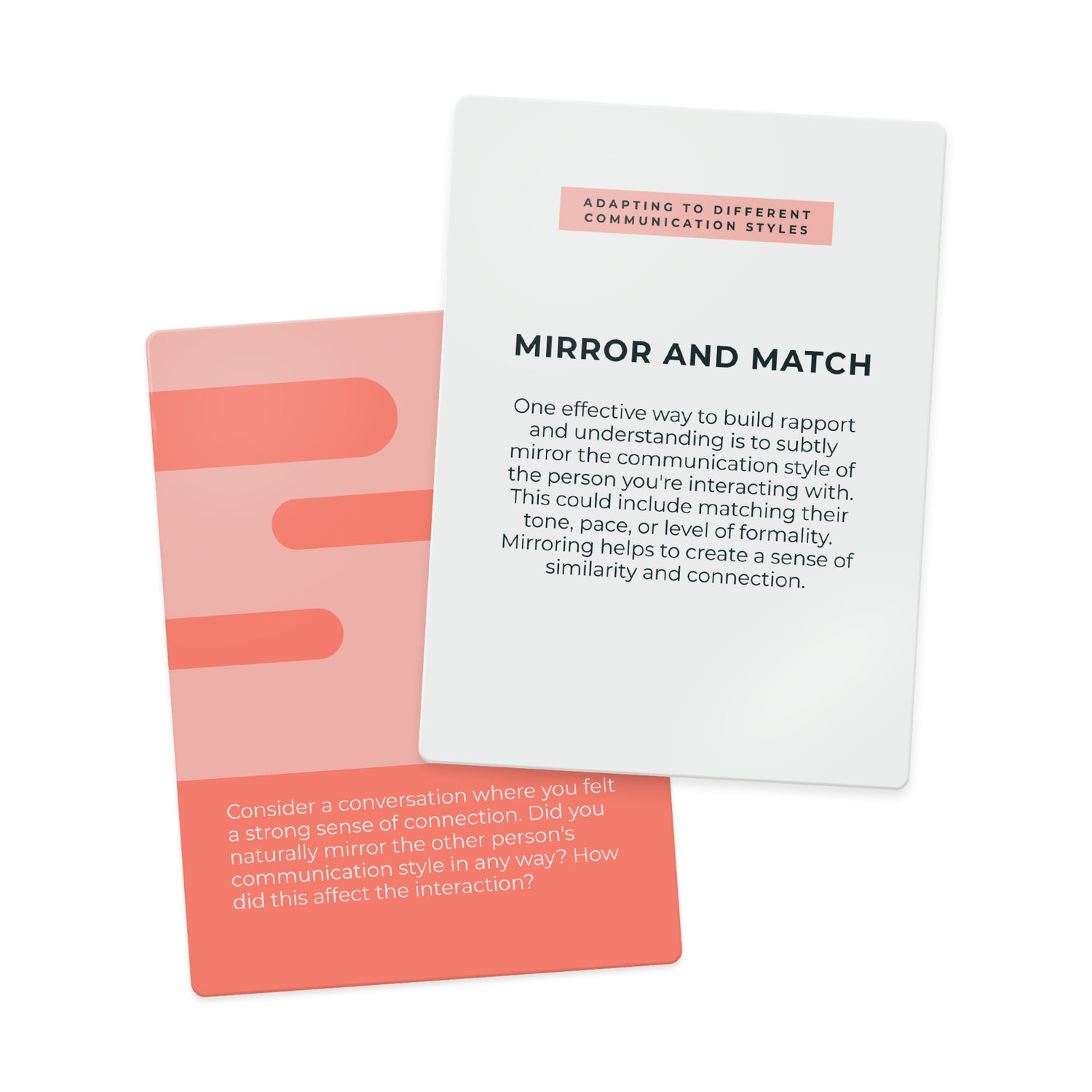 The Unstuck Box: Workplace Communication, featuring a red and white card with black text, offers strategies for effective workplace communication.