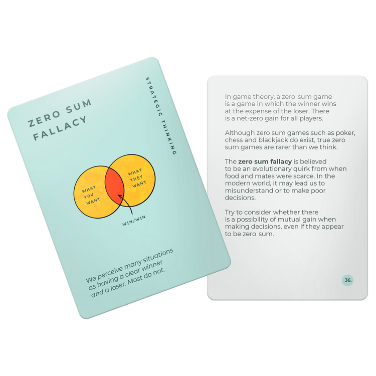 The Unstuck Box - Upsized Edition: A deck of cards featuring diagrams and text, designed to enhance strategic thinking, problem-solving, and decision-making skills.